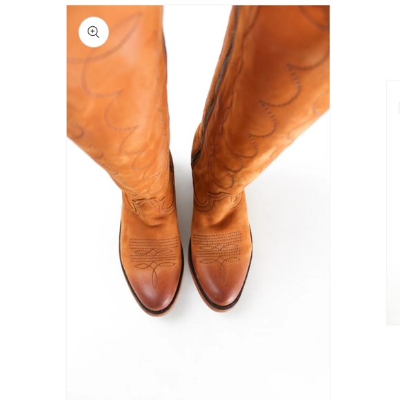 LibertyTall Black Nubuck Greased Embroidered Boots - Picture 11 of 11